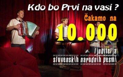 Čakamo na 10.000 obiskovalca